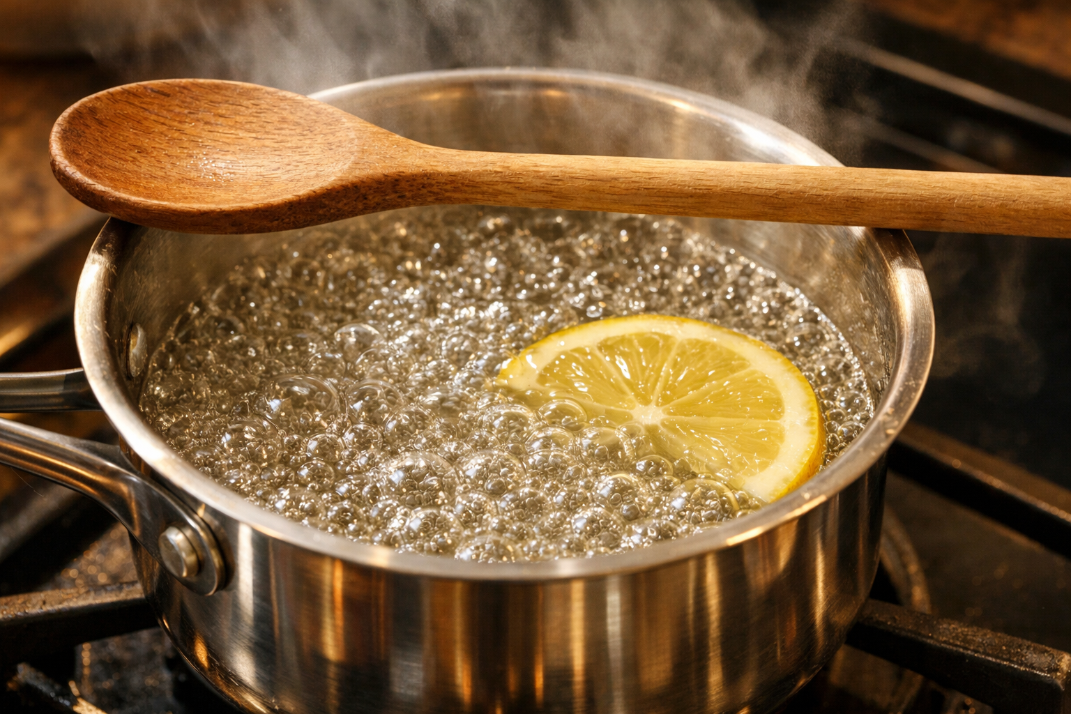 Kaynatılan şerbet tenceresi ve kıvam kontrolü